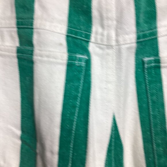Vintage Copper Key Green Striped Shorts  11/12 - Picture 7 of 10